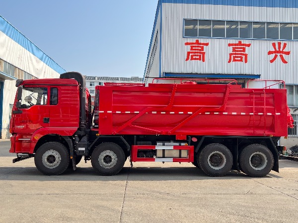 【21-23立方】陕汽德龙M3000系列8x4油田专用压裂砂罐车|沙罐车|石英砂罐车