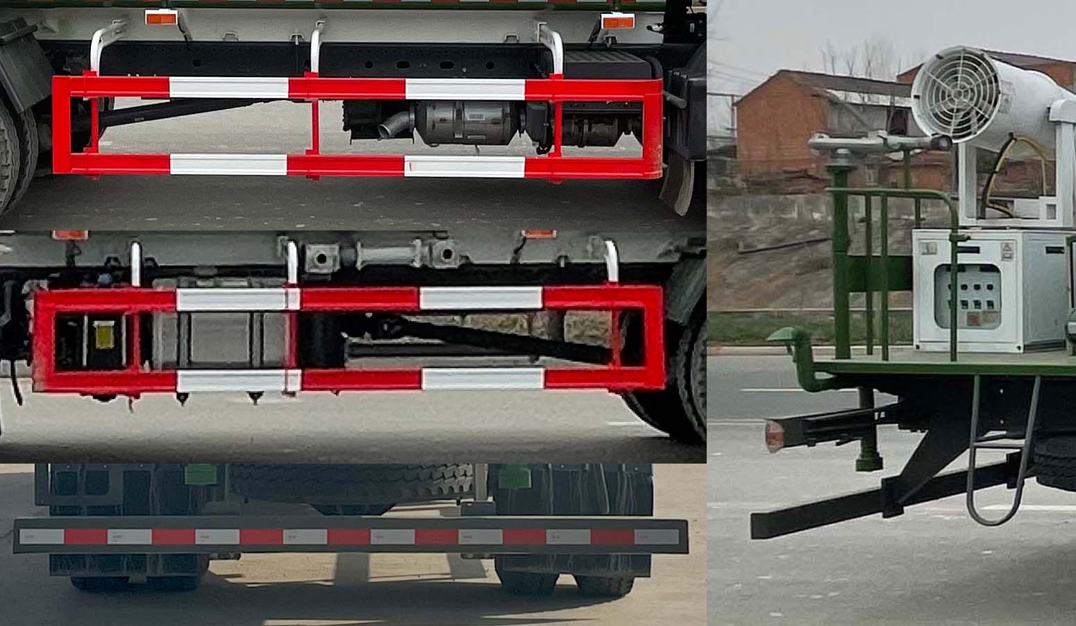华威驰乐牌SGZ5180TDYZZ6C5型多功能抑尘车