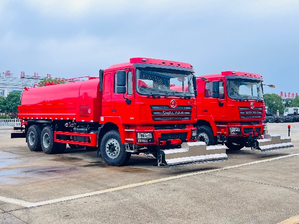 陕汽德龙F3000出口型路面清洗车|路面养护作业车|路面冲洗车|高压清洗车