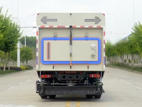 东风天锦5180道路污染清除车|SGZ5189TXCDF6型深度吸尘车|后滚扫吸尘车|扫路车