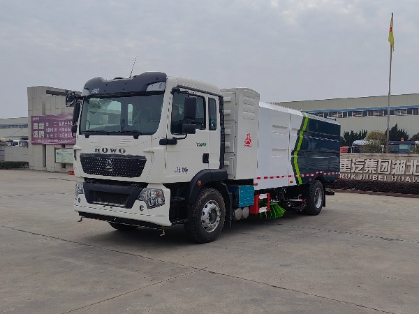 华威驰乐牌SGZ5181TXSZBEV型纯电动洗扫车|中国重汽HOWO豪沃TX新能源洗扫车