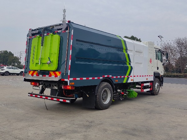 华威驰乐牌SGZ5181TXSZBEV型纯电动洗扫车|中国重汽HOWO豪沃TX新能源洗扫车