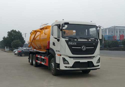 华威驰乐牌SGZ5250GXWDF6型吸污车