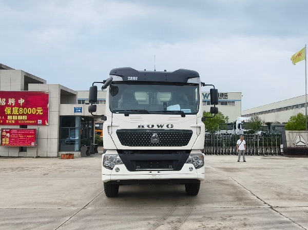 华威驰乐牌SGZ5310ZXXZZBEV纯电动车厢可卸式垃圾车｜中国重汽豪沃TX新能源EV纯电动钩臂式垃圾车｜压缩垃圾箱转运车｜8x4 纯电动垃圾转运车辆