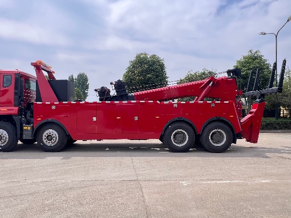 中国重汽HOWO豪沃8x4拖吊连体清障车【海外版】｜清障车｜道路救援车