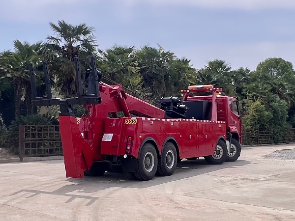 中国重汽HOWO豪沃8x4拖吊连体清障车【海外版】｜清障车｜道路救援车