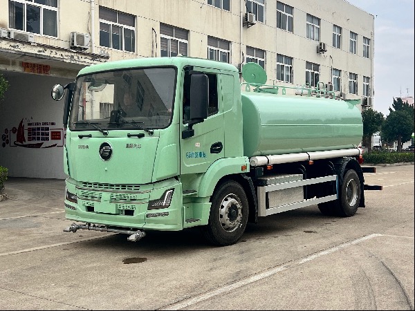 华威驰乐牌SGZ5180GPSHBEV纯电动绿化喷洒车｜湖北华威制造5180新能源洒水车｜10-12立方纯电动EV洒水车
