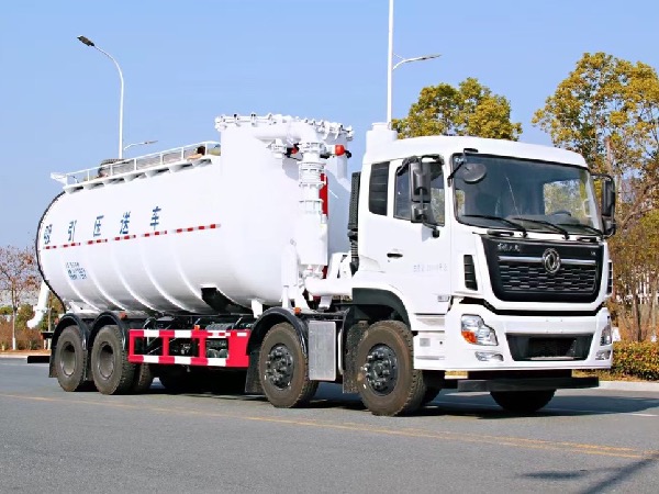8x4东风天龙VL吸引压送车｜QLC5314GXY3吸引压送车｜钢厂吸排车｜吸灰车｜粉罐车