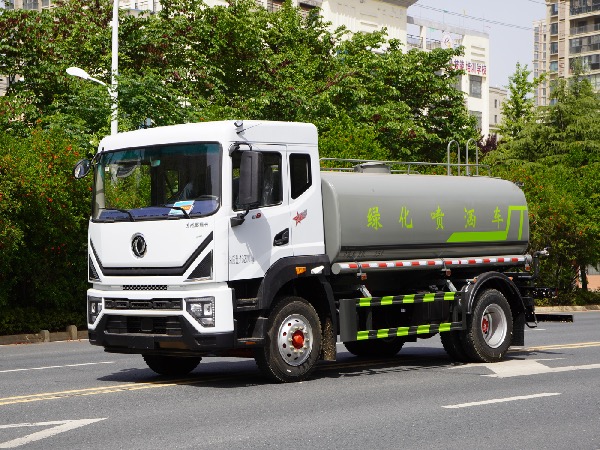 12立方新款东风多利卡D9绿化喷洒车｜华威驰乐牌SGZ5160GPS6EQ绿化喷洒车｜12吨洒水罐车｜12-15吨多功能抑尘车