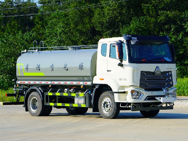 中国重汽豪沃12方环卫洒水罐车｜华威驰乐牌SGZ5180GPSZZ6T5绿化喷洒车｜多功能抑尘车｜15吨洒水车
