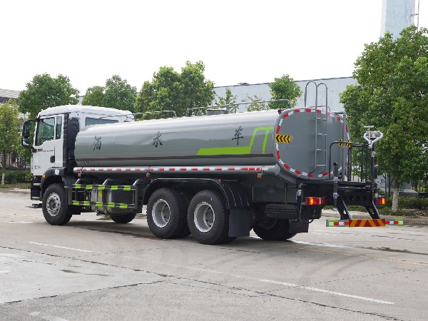湖北华威20-22立方SGZ5250GSSZZ6洒水车｜中国重汽-汕德卡6x4后八轮绿化喷洒车｜SGZ5255GPSZZ6B绿化喷洒车