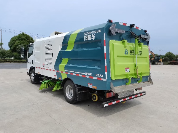 华威驰乐牌SGZ5129TSLEQ6型扫路车｜吸尘车｜东风多利卡D7｜福瑞卡F7系列12吨6立方扫路车