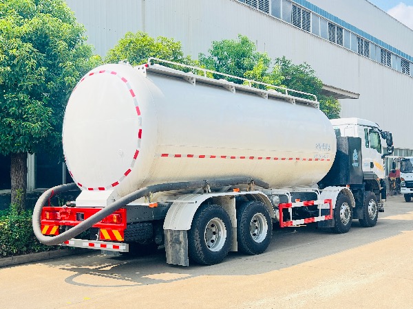中国重汽HOWO豪沃TX系列宁德时代352kwh-400度纯电动EV新能源干混砂浆运输车｜华威驰乐牌SGZ5312GFGZZBEV型纯电动粉粒物料运输车｜